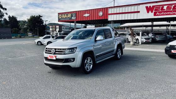 VOLKSWAGEN AMAROK 2.0 HIGHLINE 4X4 CD 16V TURBO INTERCOOLER DIESEL 4P AUTOMÁTICO